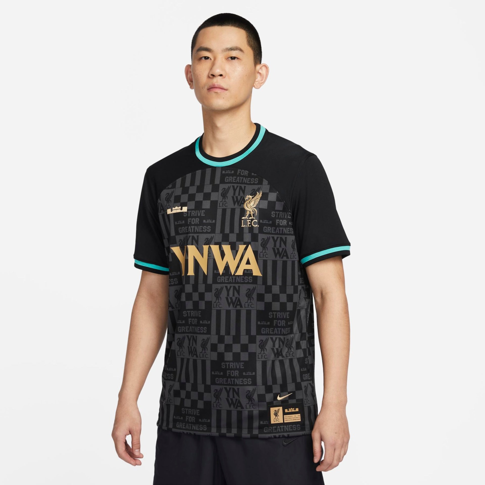 Camisa Liverpool x LeBron James 24/25 - Torcedor Nike