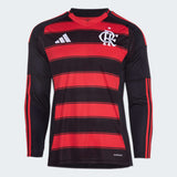Camisa Flamengo I 25/26 Manga Longa - Torcedor Adidas