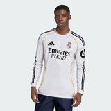 Camisa Real Madrid I 25/26 Manga Longa - Torcedor Adidas