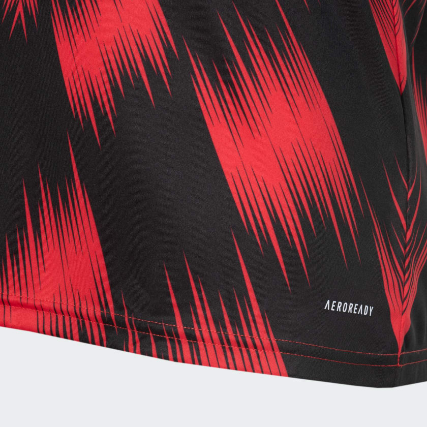 Camisa Flamengo Pré-Jogo 25/26 - Torcedor Adidas