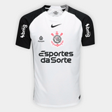 Camisa Corinthians I 25/26 - Torcedor Nike Com Patrocínios