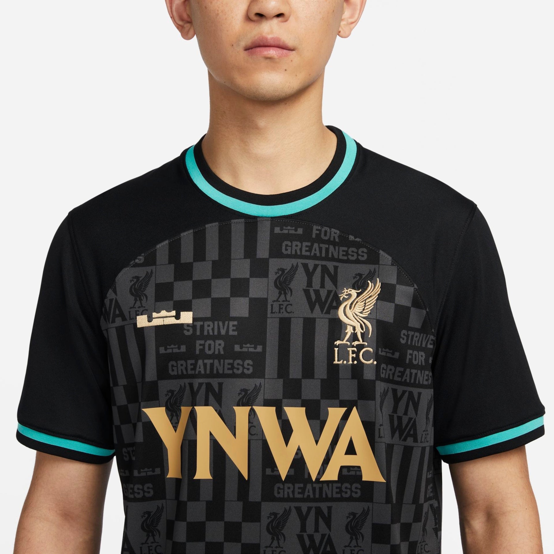 Camisa Liverpool x LeBron James 24/25 - Torcedor Nike
