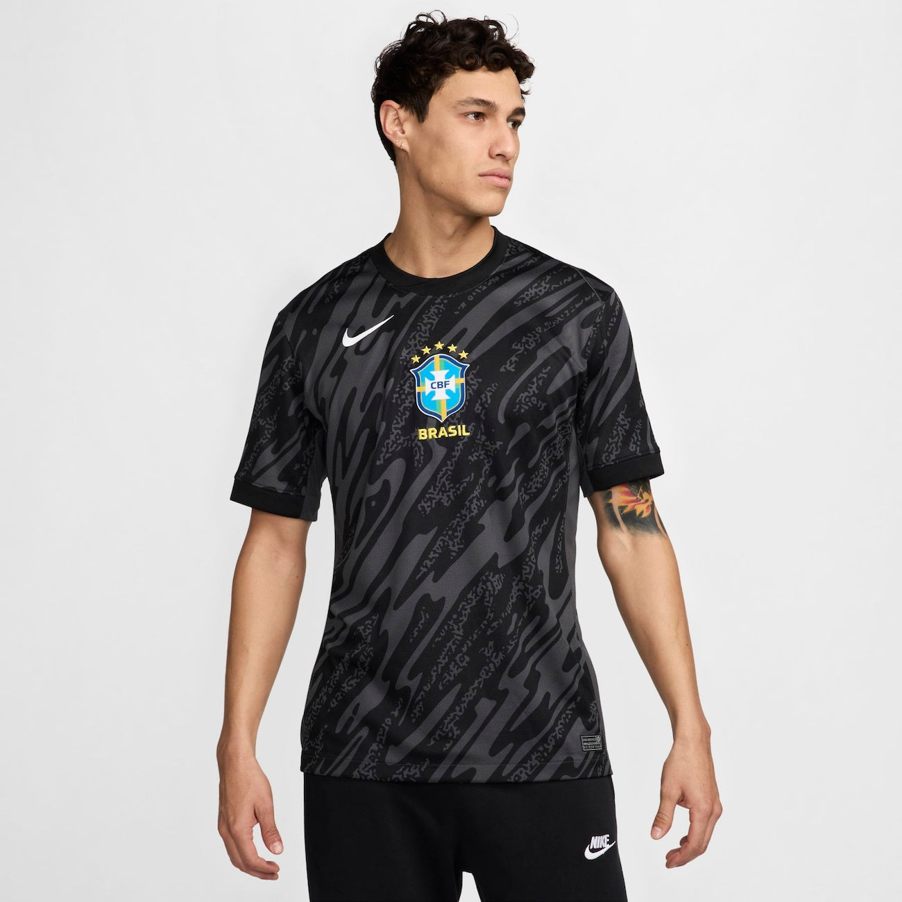 Camisa Brasil Goleiro 24/26 - Torcedor Nike