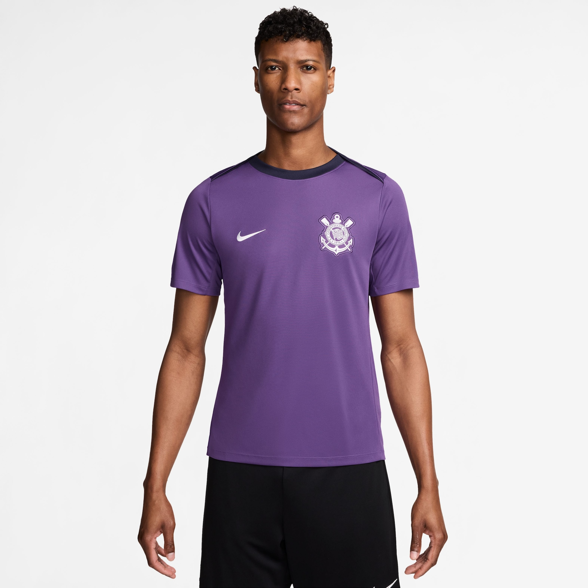Camisa Corinthians Treino 25/26 - Torcedor Nike