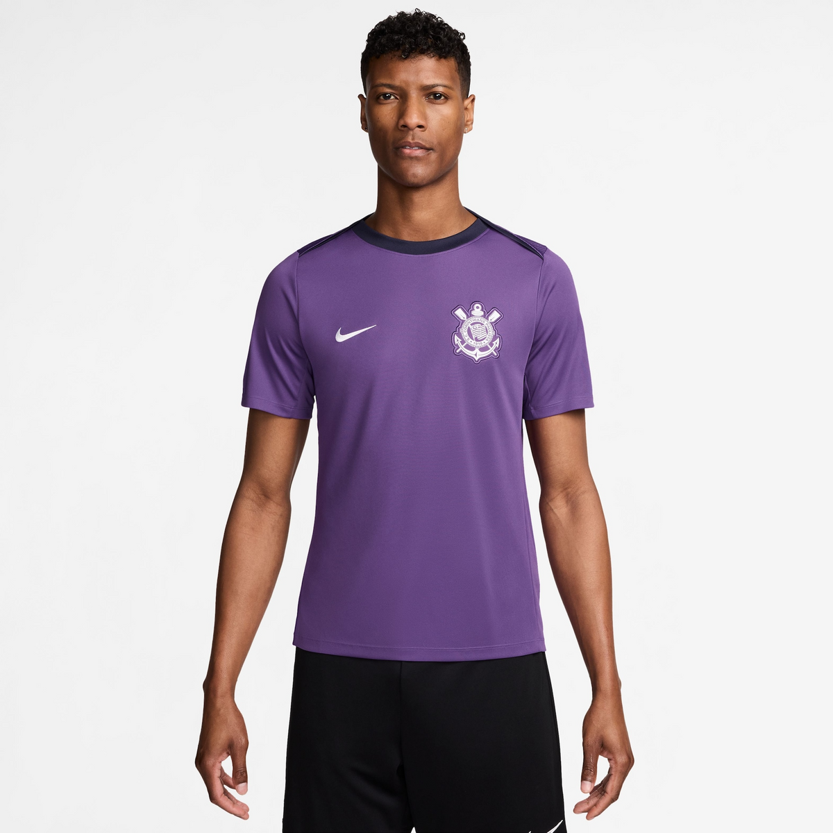 Camisa Corinthians Treino 25/26 - Torcedor Nike