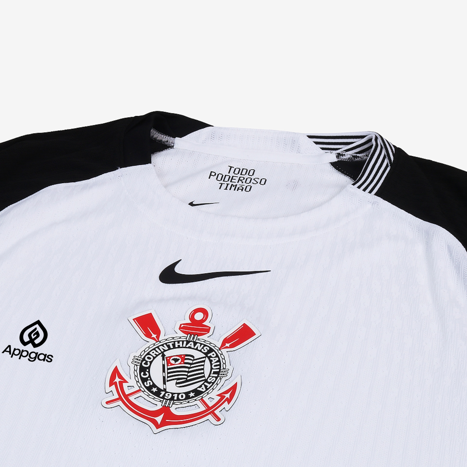 Camisa Corinthians I 25/26 - Jogador Nike Com Patrocínios