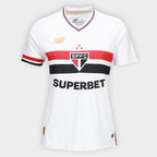 Camisa São Paulo FC I 25/26 - Torcedor New Balance Feminina