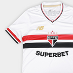 Camisa São Paulo FC I 25/26 - Torcedor New Balance Feminina