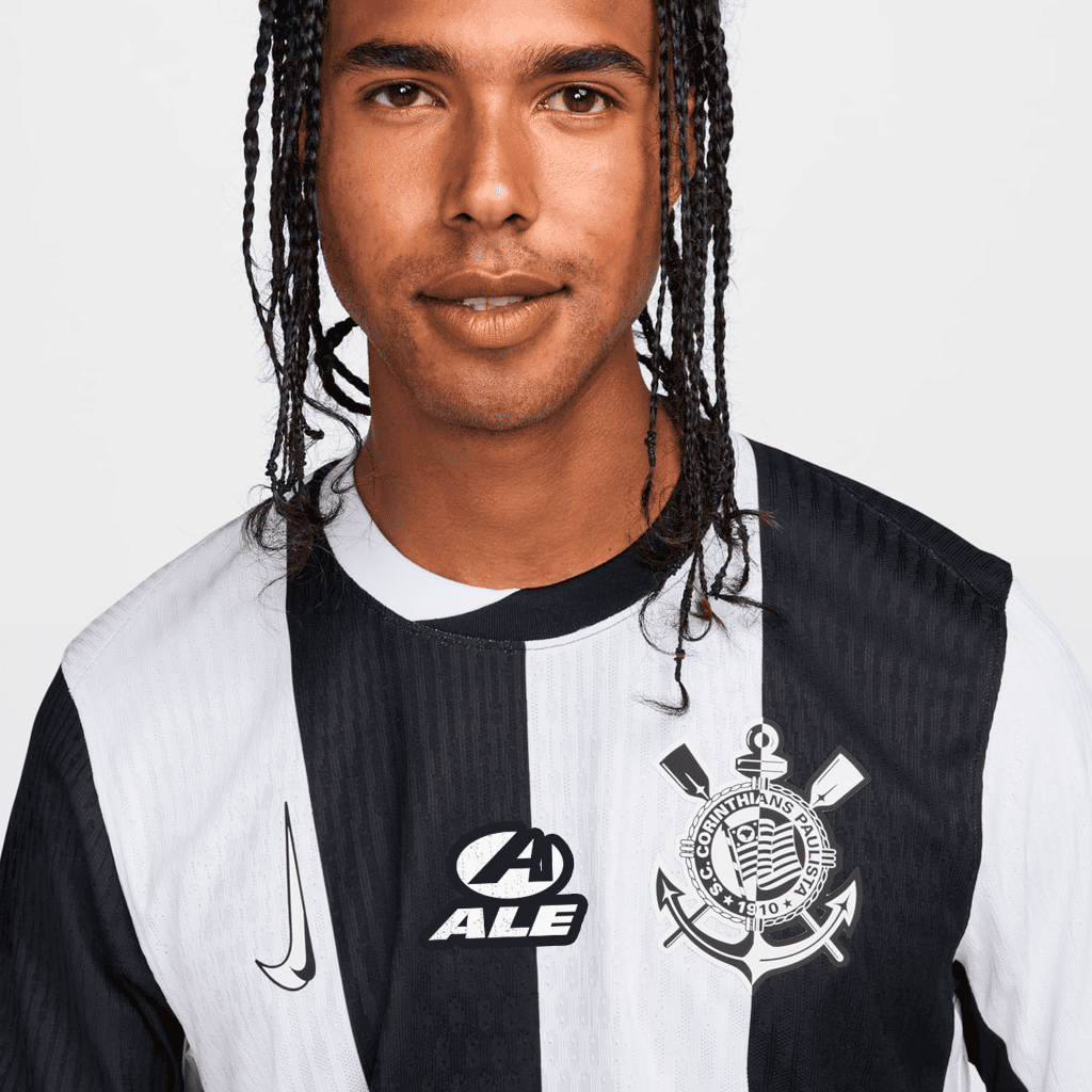 Camisa Corinthians III 24/25 - Jogador Nike Com Patrocínios