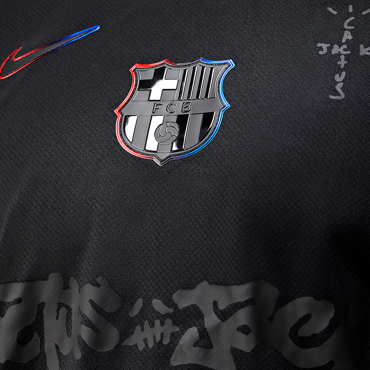 Camisa Barcelona II 24/25 - Torcedor Nike x Travis Scott