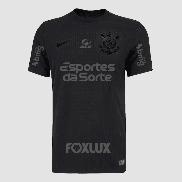 Camisa Corinthians II 24/25 - Jogador Nike Com Patrocínios