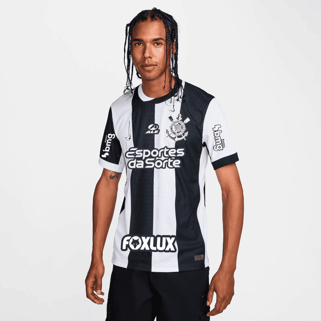 Camisa Corinthians III 24/25 - Jogador Nike Com Patrocínios