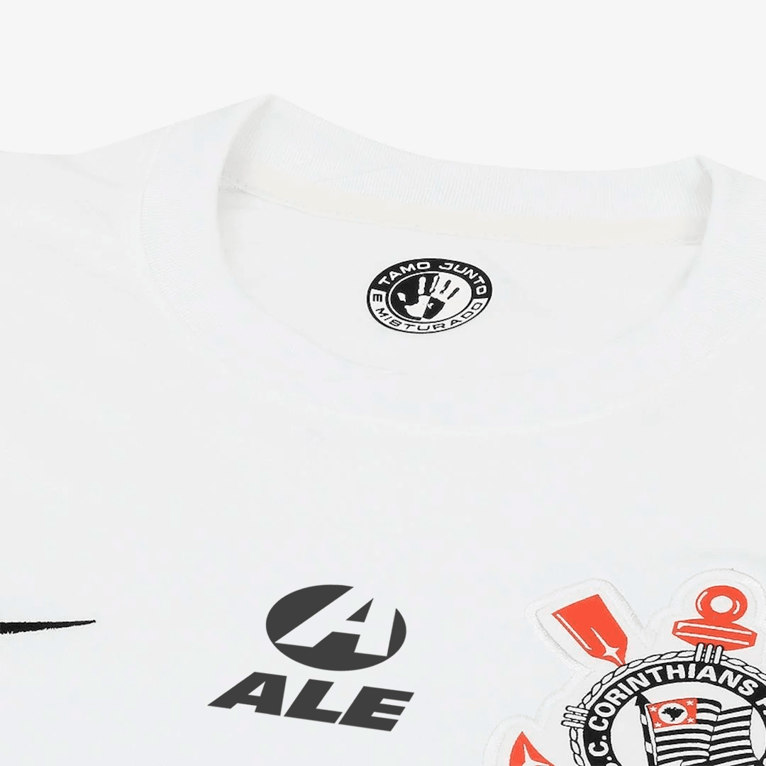 Camisa Corinthians I 24/25 - Torcedor Nike Com Patrocínios