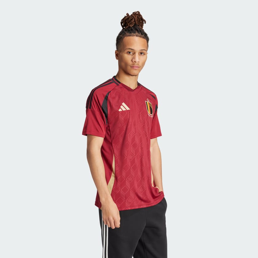 Camisa Bélgica I 24/26 - Torcedor Adidas