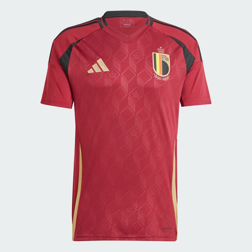 Camisa Bélgica I 24/26 - Torcedor Adidas