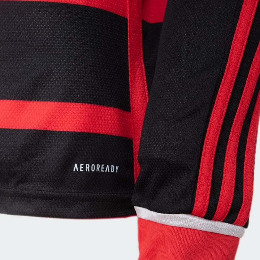 Camisa Flamengo I 24/25 Manga Longa - Torcedor Adidas