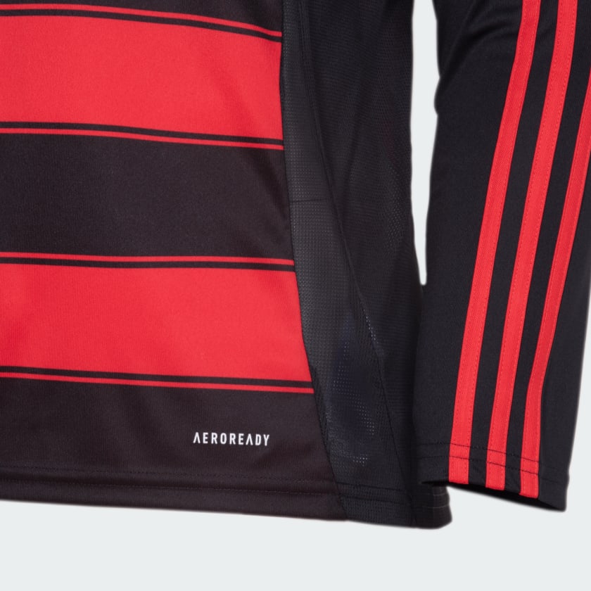 Camisa Flamengo I 25/26 Manga Longa - Torcedor Adidas
