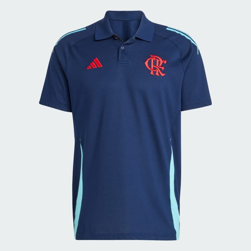 Camisa Polo Flamengo Comissão 24/25 - Adidas