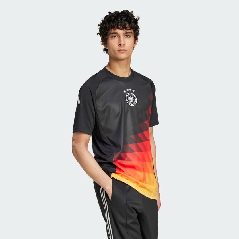 Camisa Alemanha Pré-Jogo 2024 - Torcedor Adidas
