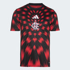 Camisa Flamengo Pré-Jogo 25/26 - Torcedor Adidas