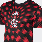 Camisa Flamengo Pré-Jogo 25/26 - Torcedor Adidas