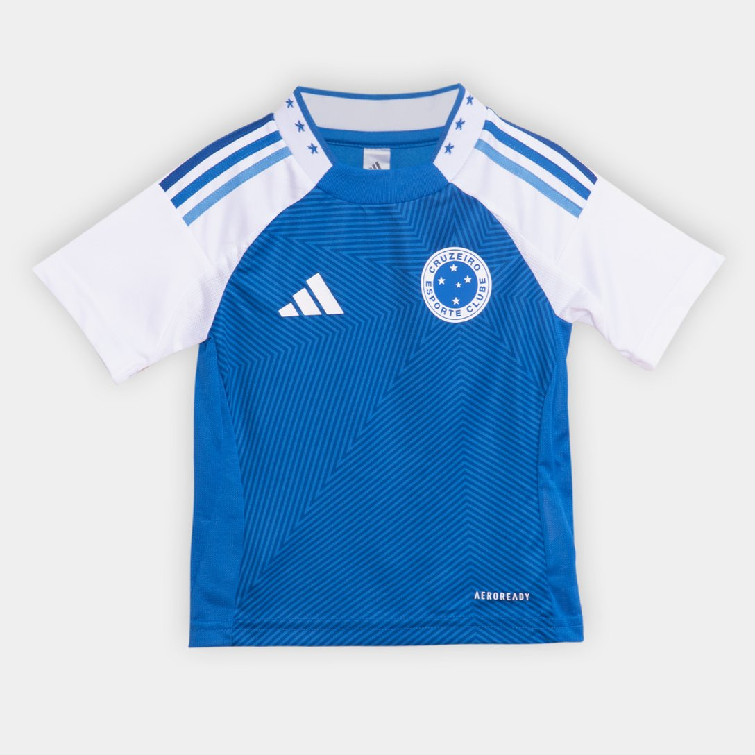 Kit Infantil Cruzeiro I 25/26 - Torcedor Adidas