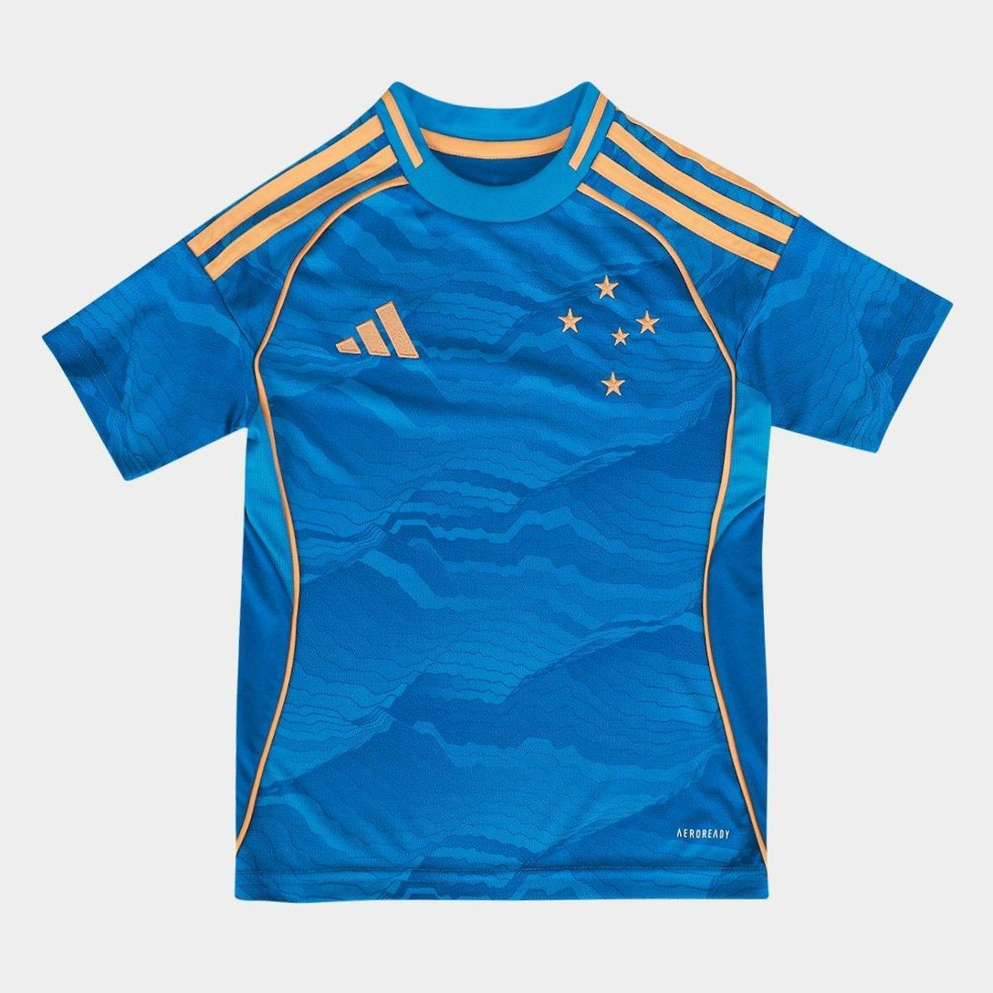 [PRÉ-VENDA] Kit Infantil Cruzeiro III 25/26 - Torcedor Adidas