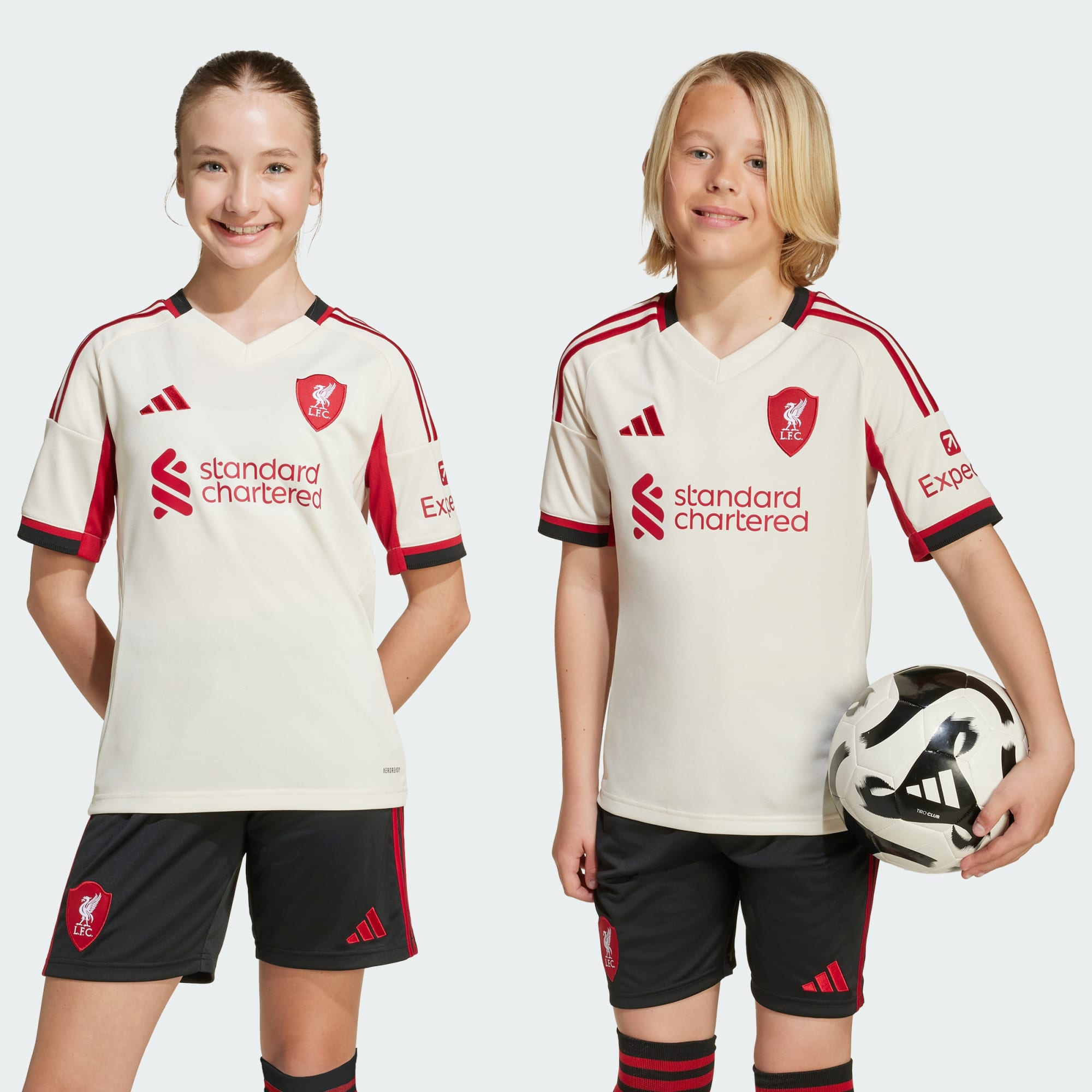 Kit Infantil Liverpool II 25/26 - Torcedor Adidas