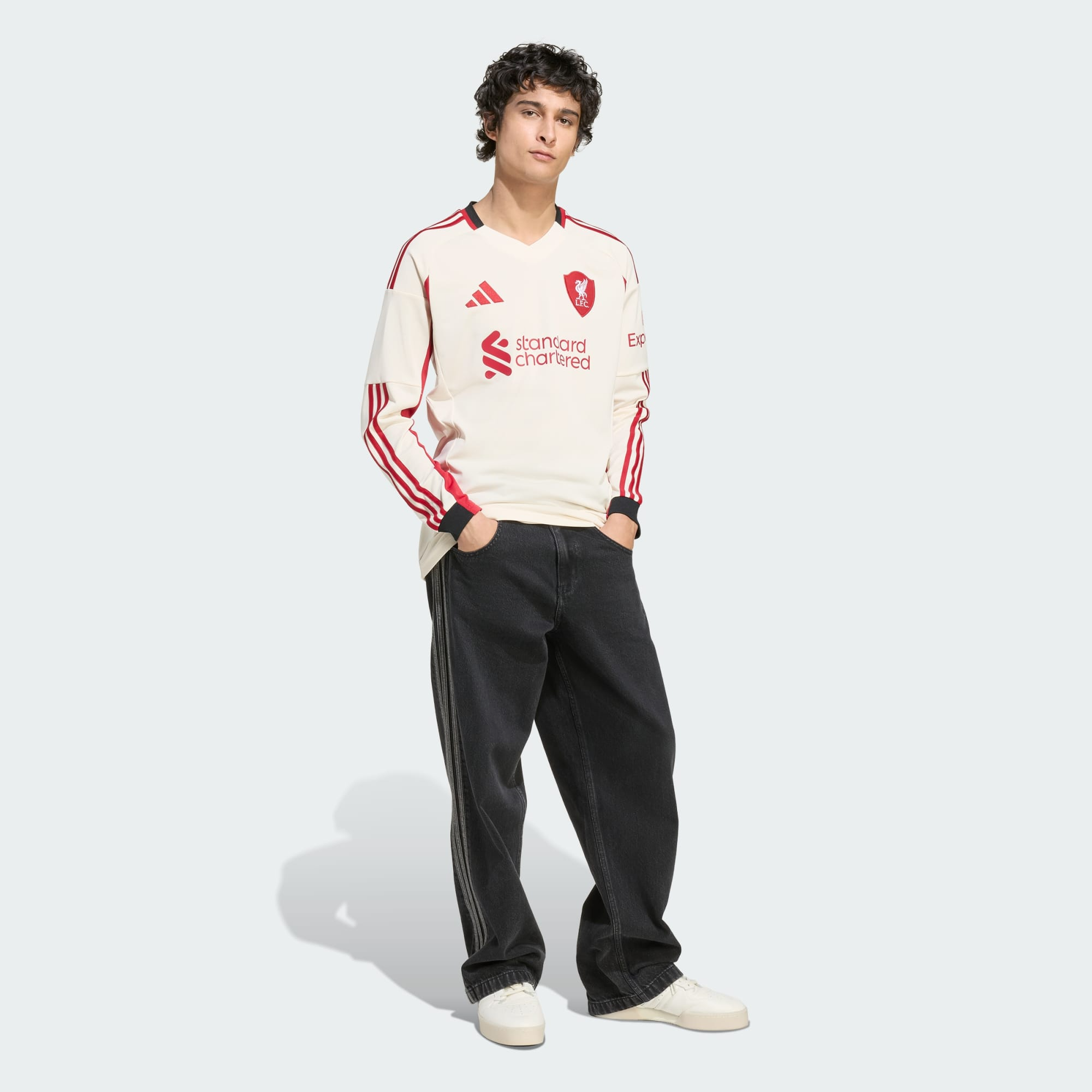 Camisa Liverpool II 25/26 Manga Longa - Torcedor Adidas