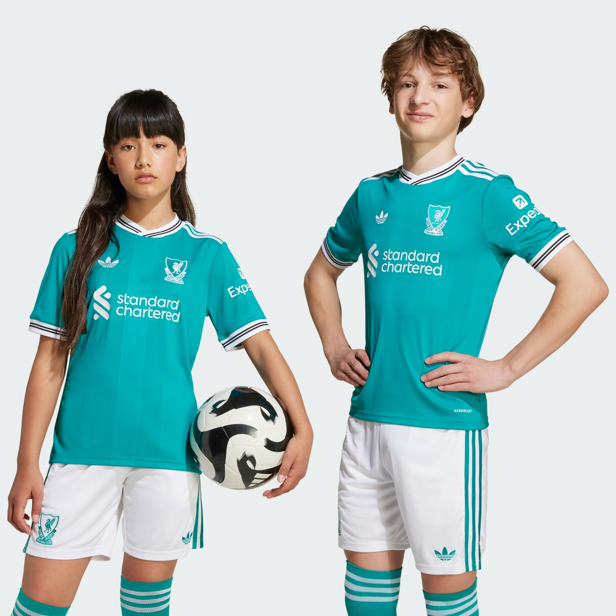 Kit Infantil Liverpool III 25/26 - Torcedor Adidas