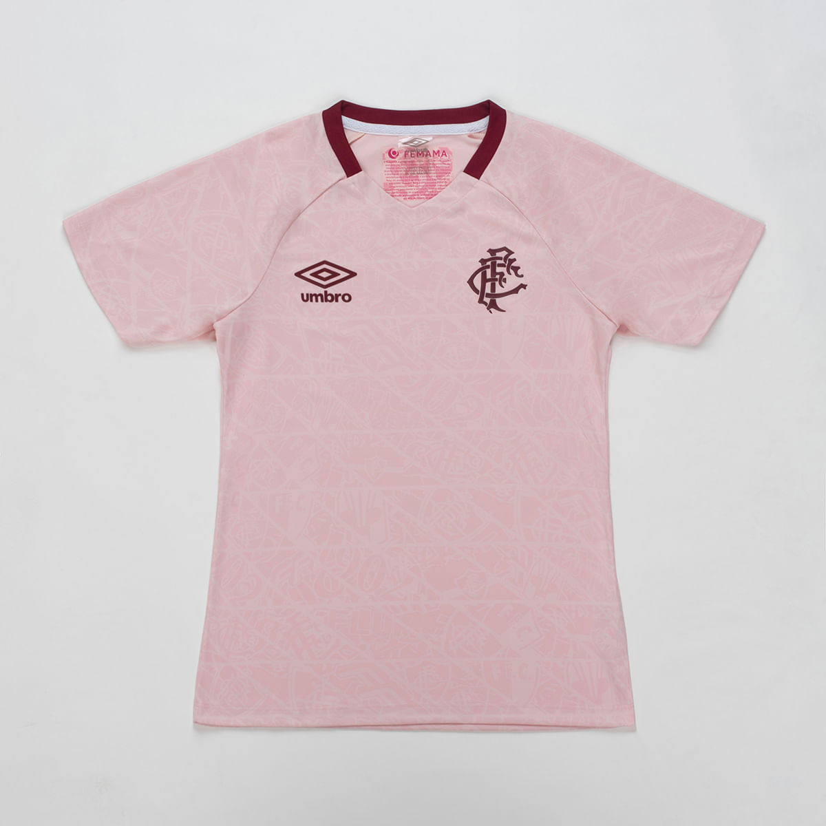 Camisa Fluminense Outubro Rosa 2025 - Torcedor Umbro Feminina
