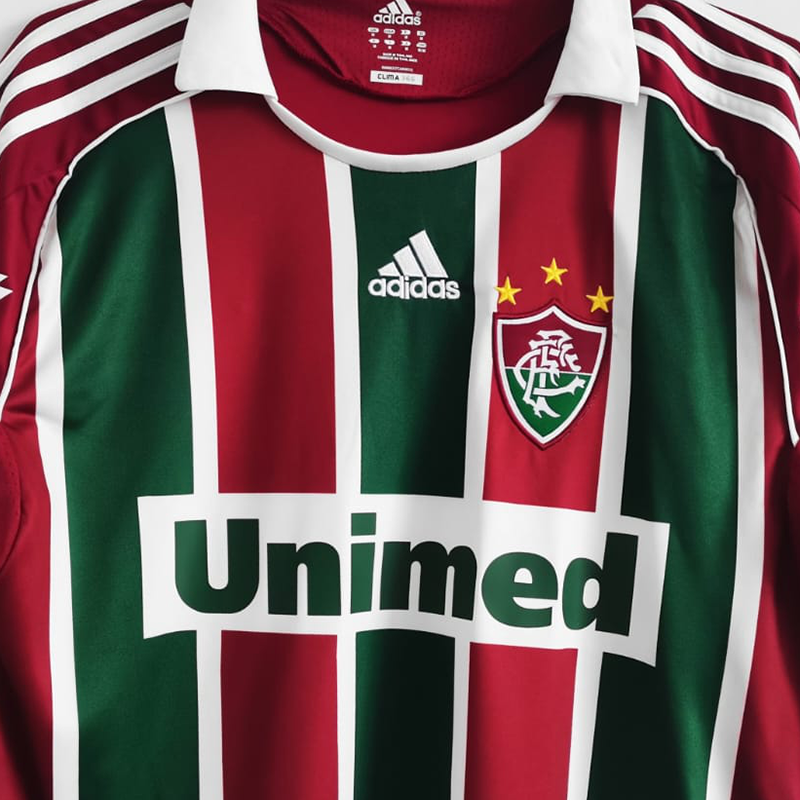 Camisa Fluminense I 2008 - Retrô Adidas