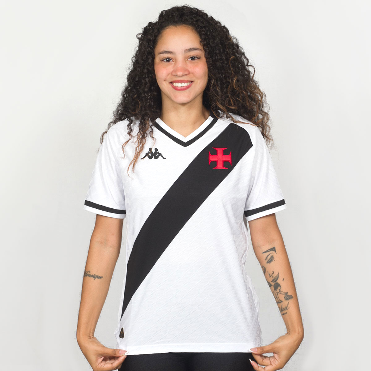 Camisa Vasco II 25/26 - Torcedor Kappa Feminina