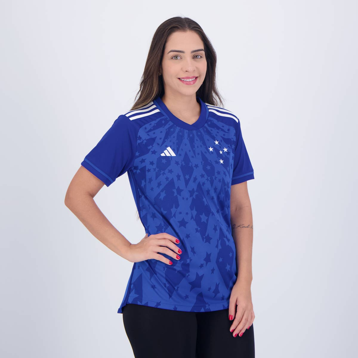 Camisa Cruzeiro I 24/25 - Torcedor Adidas Feminina