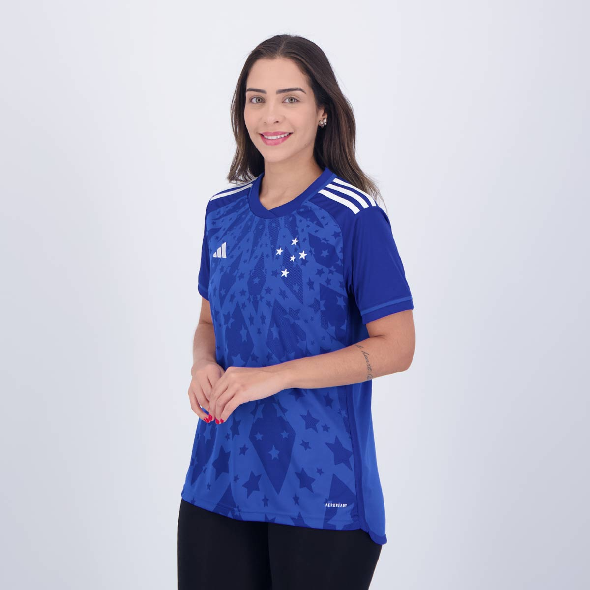 Camisa Cruzeiro I 24/25 - Torcedor Adidas Feminina