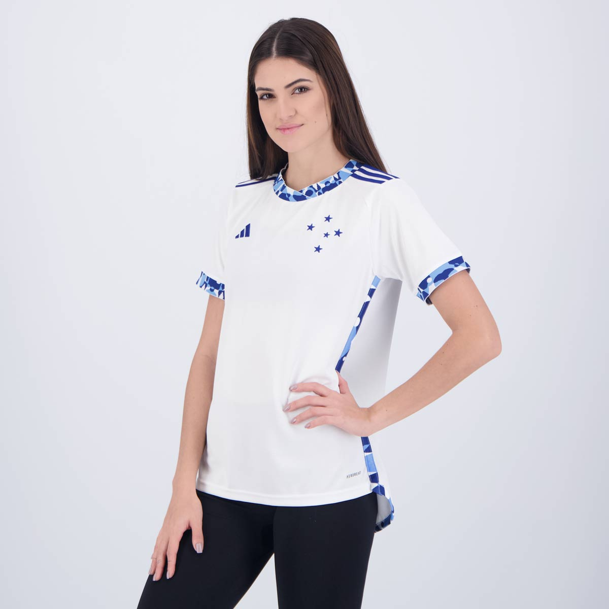 Camisa Cruzeiro II 24/25 - Torcedor Adidas Feminina