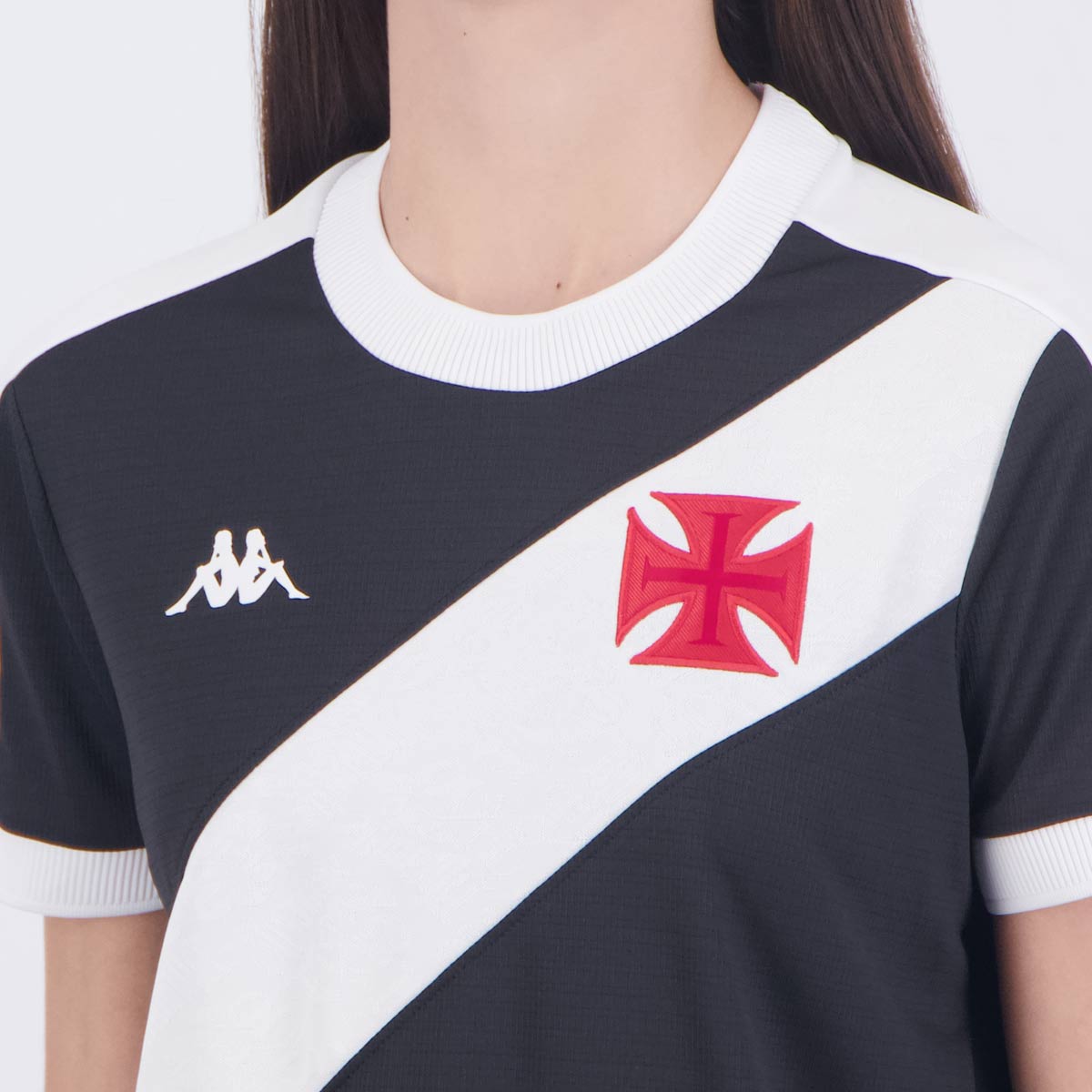 Camisa Vasco I 24/25 - Torcedor Kappa Feminina