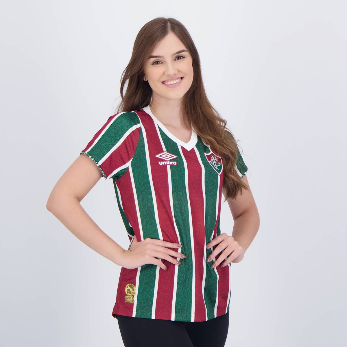Camisa Fluminense I 24/25 - Torcedor Umbro Feminina