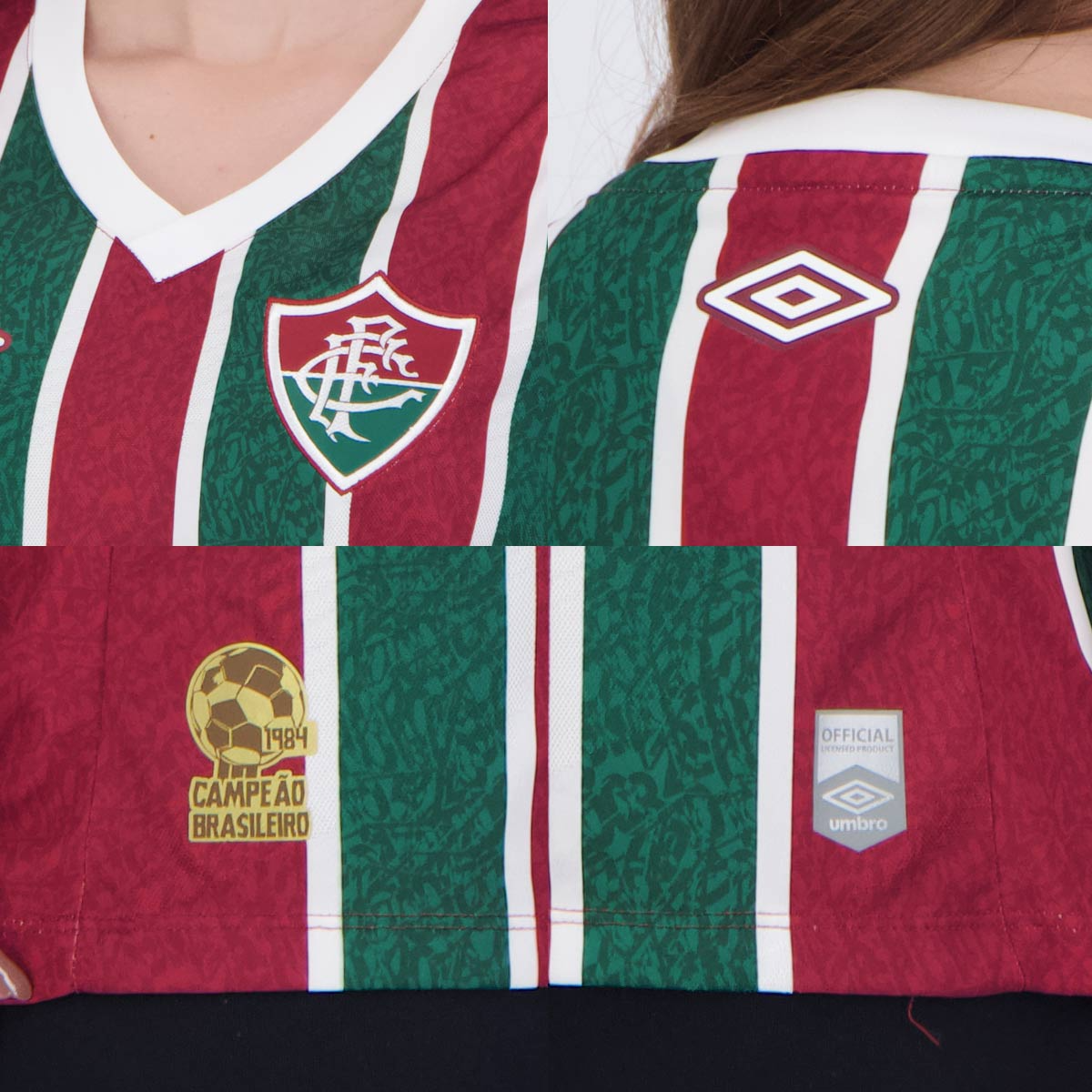 Camisa Fluminense I 24/25 - Torcedor Umbro Feminina