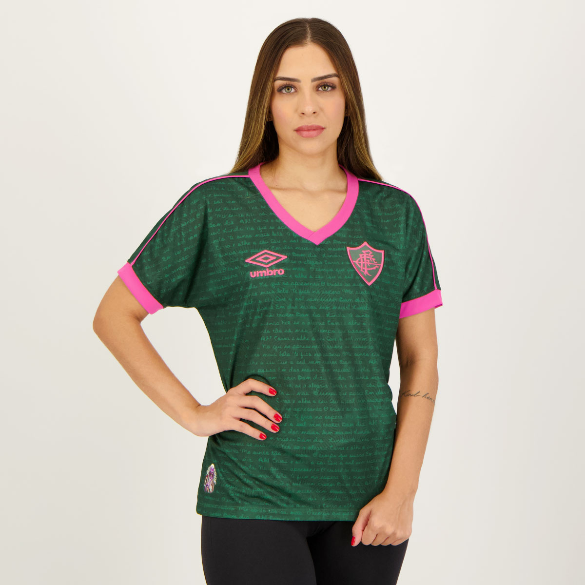 Camisa Fluminense III 23/24 - Torcedor Umbro Feminina