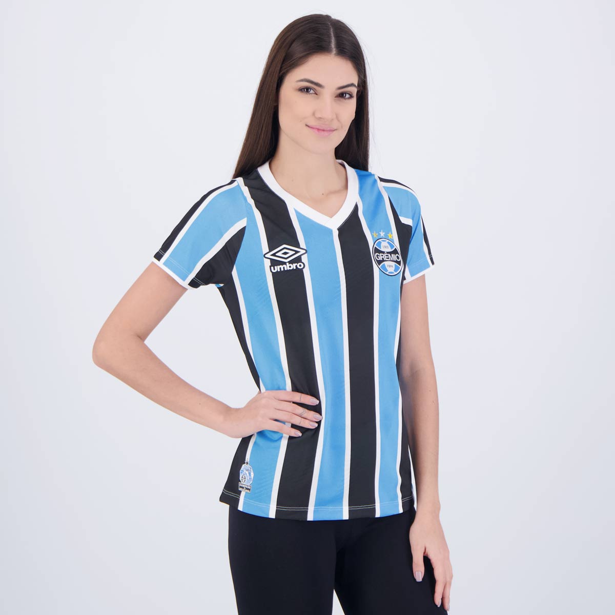 Camisa Grêmio I 24/25 - Torcedor Umbro Feminina