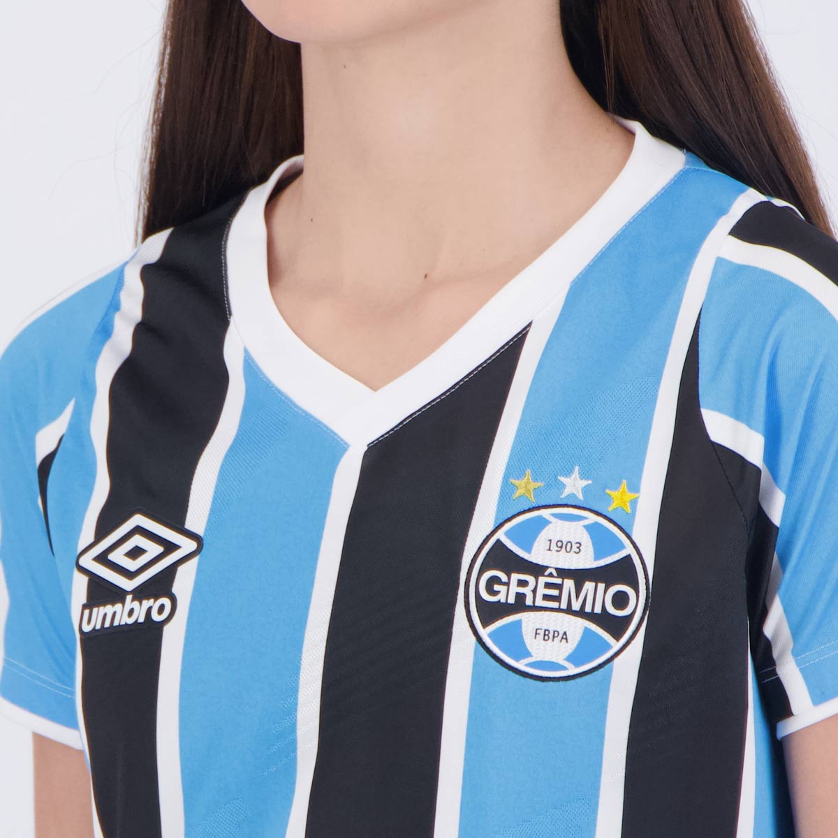 Camisa Grêmio I 24/25 - Torcedor Umbro Feminina