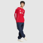 Camisa Liverpool I 25/26 Manga Longa - Torcedor Adidas