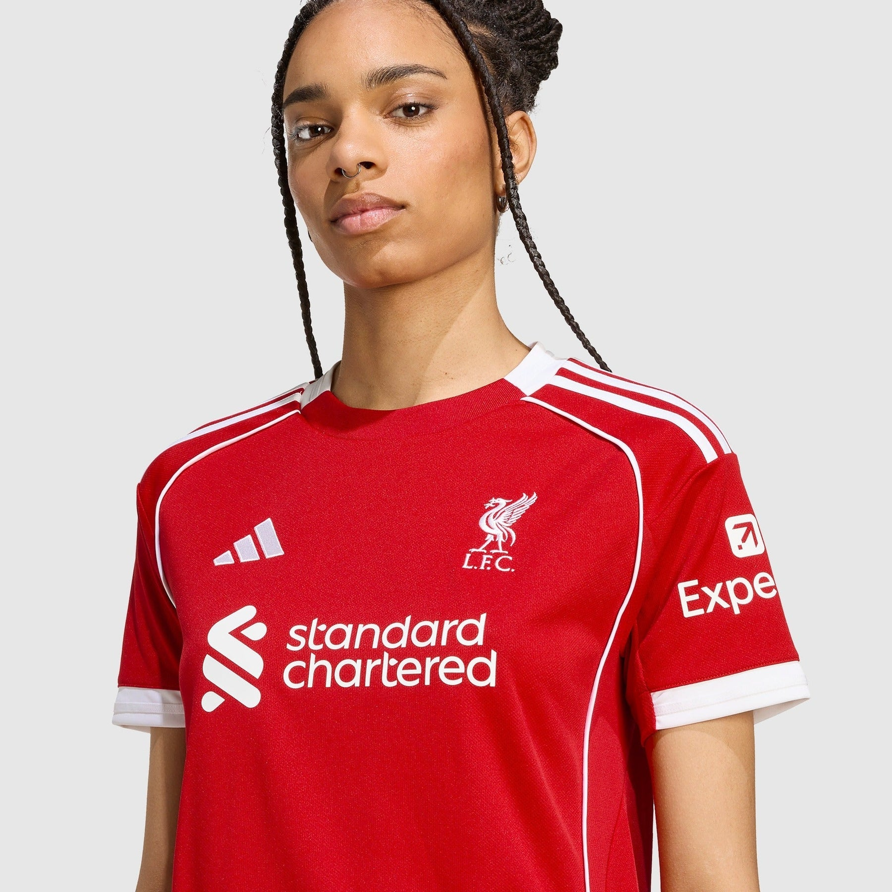 Camisa Liverpool I 25/26 - Torcedor Adidas Feminina