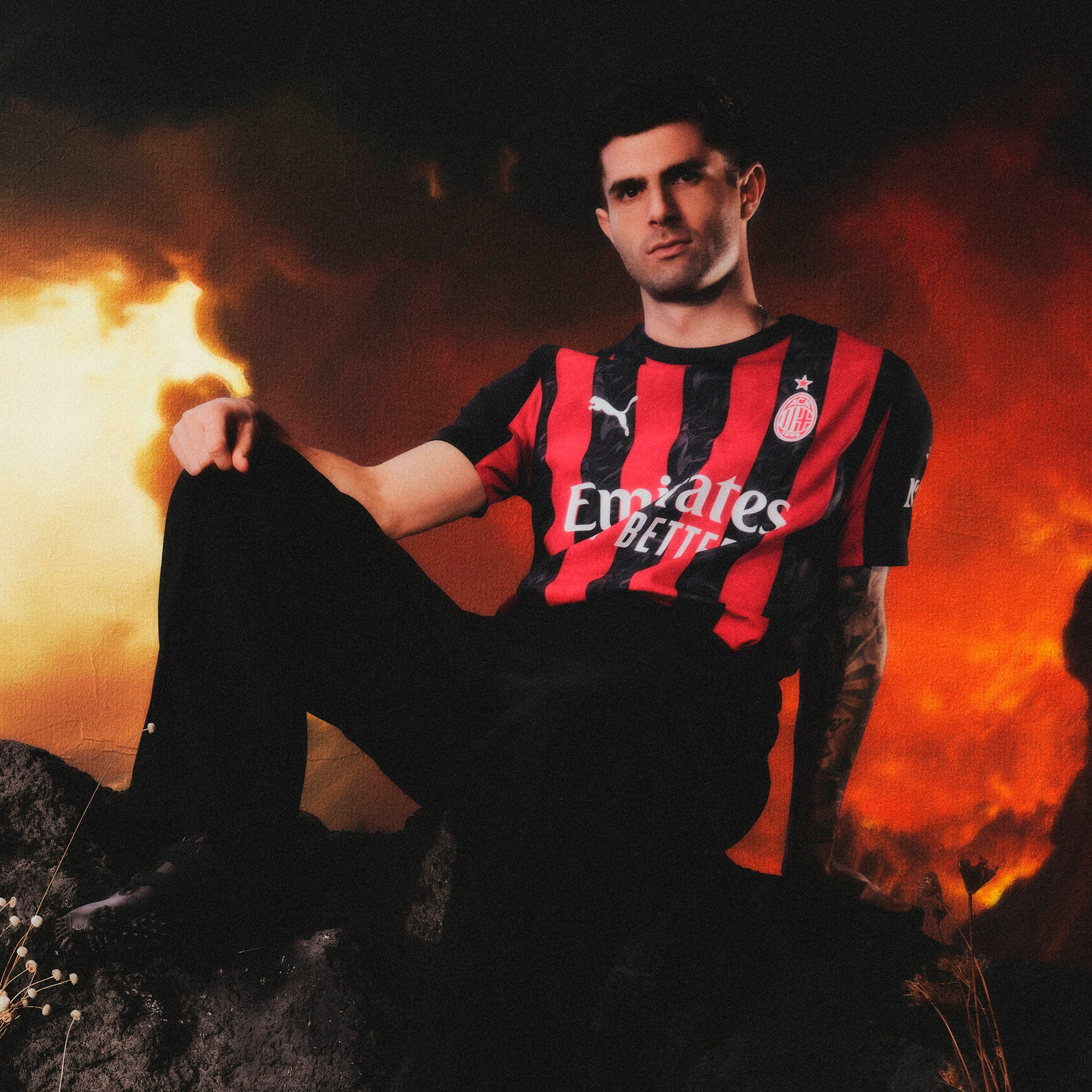 Camisa AC Milan I 25/26 - Torcedor Puma