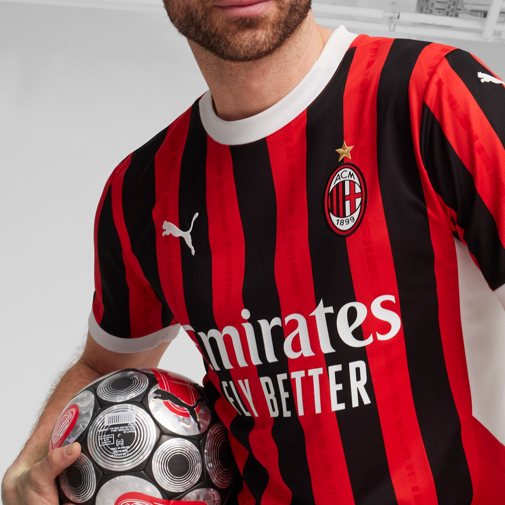 Camisa AC Milan I 24/25 - Torcedor Puma