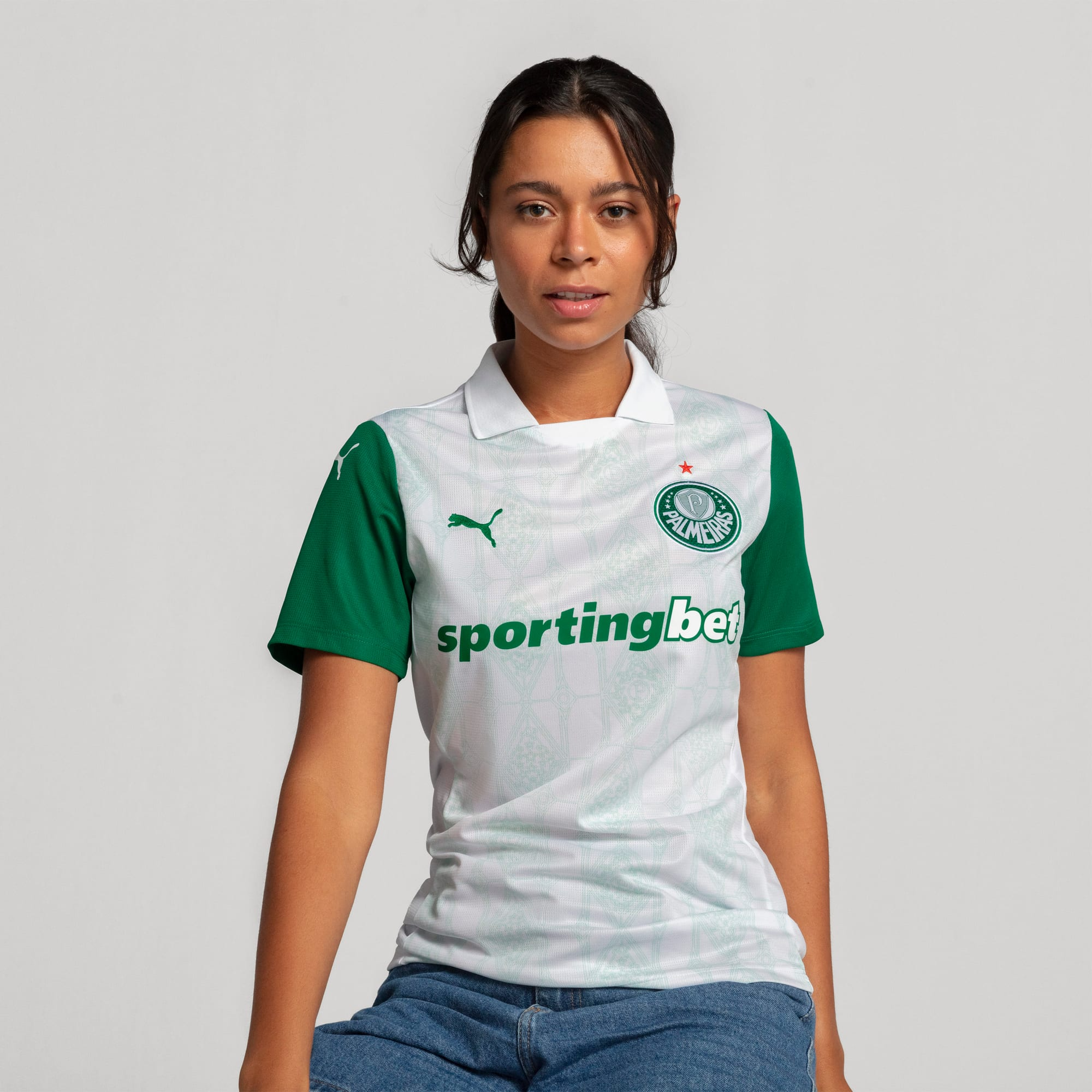Camisa Palmeiras II 25/26 - Torcedor Puma Feminina