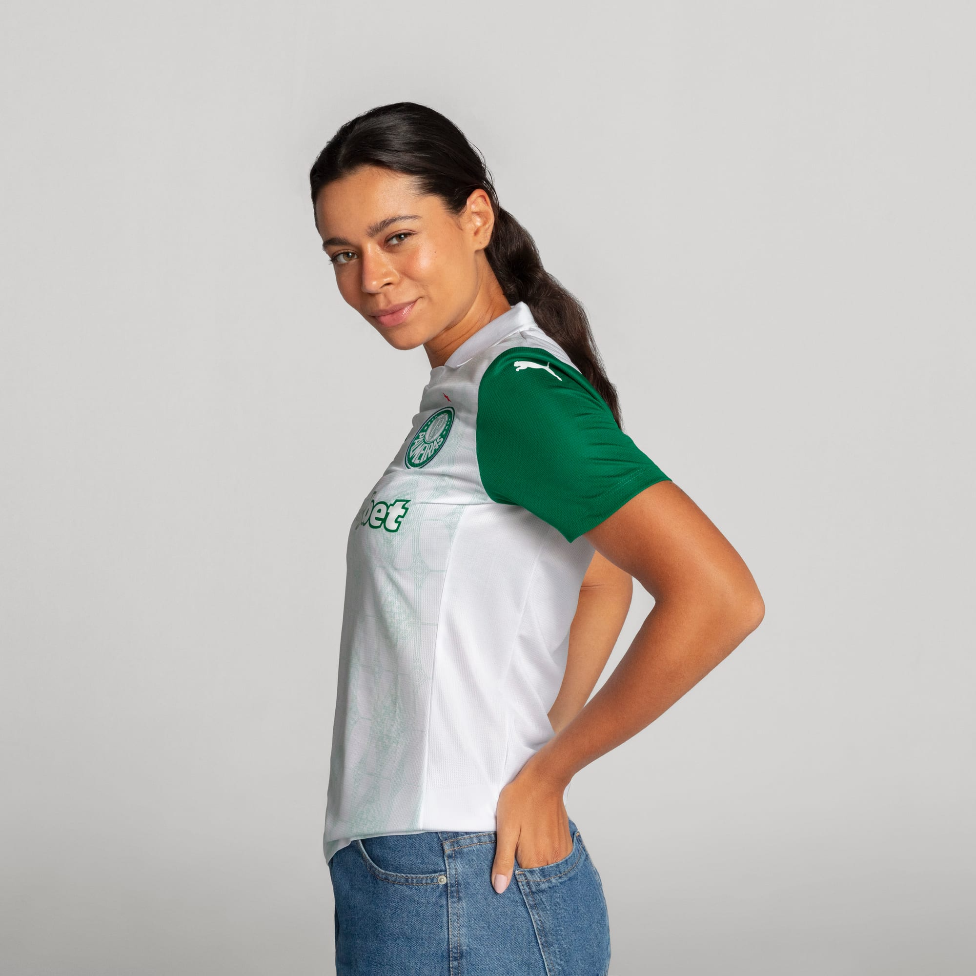 Camisa Palmeiras II 25/26 - Torcedor Puma Feminina