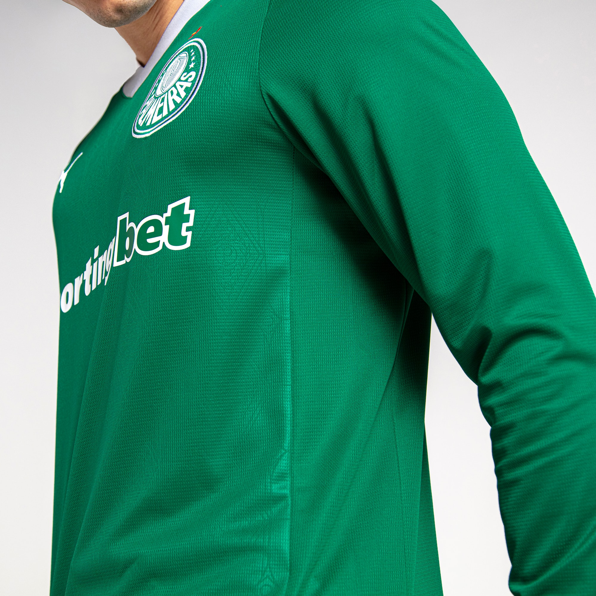 Camisa Palmeiras I 25/26 Manga Longa - Torcedor Puma