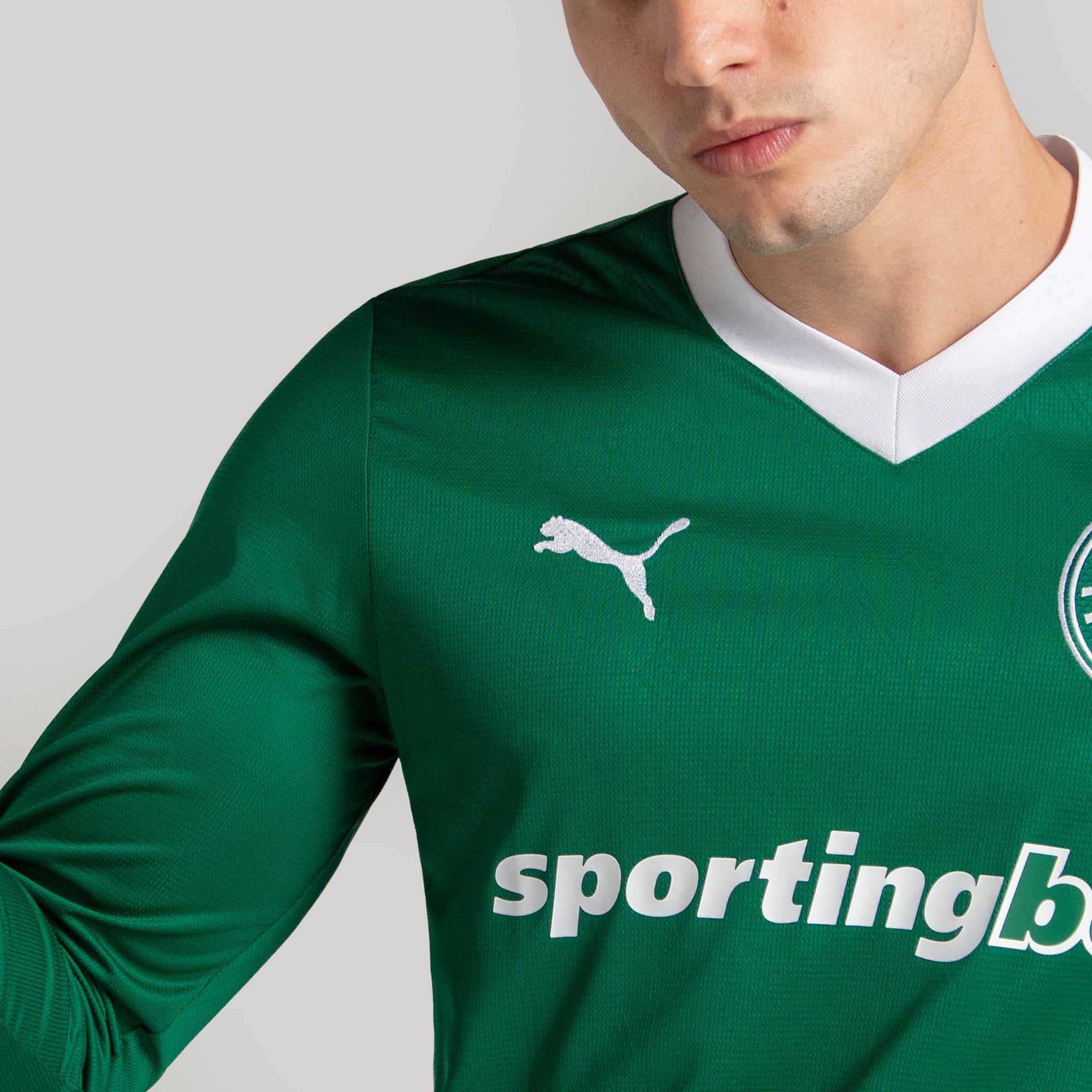 Camisa Palmeiras I 25/26 Manga Longa - Torcedor Puma